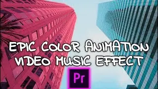 Animación y Efecto de color en Adobe Premiere Pro CC 2017 como hacer facil tutorial