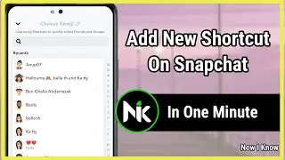 How To Add A New Shortcut On Snapchat 2024