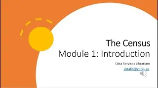 Census Module 1: Introduction