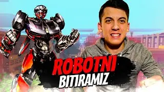 MINECRAFT 🔹 ROBOTNI BITIRAMIZ 🔹 UZBEKCHA LETSPLAY