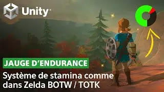Unity : Créer un système d'endurance comme dans Zelda : Breath Of The Wild / TOTK (Roue de stamina)