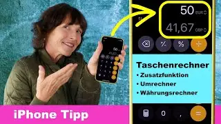 iPhone Tipp: Währungsrechner im Taschenrechner. iPhone einfach erklärt.