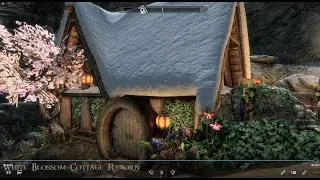 White Blossom Cottage Reborn - Skyrim Special Edition House Mod