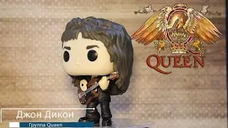 Обзор фигурки Джон Дикон из группы Queen. Funko POP John Deacon preview