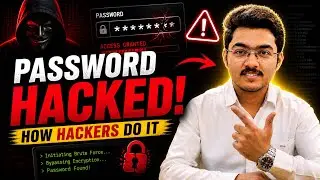 How Hackers Hack Passwords | Must-Know for Cybersecurity Beginners | HINDI #passwordhacking