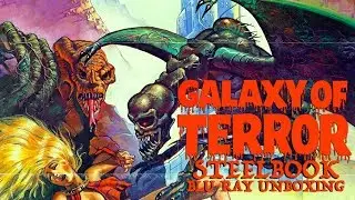GALAXY OF TERROR Blu-ray Steelbook Unboxing! | SCREAM FACTORY