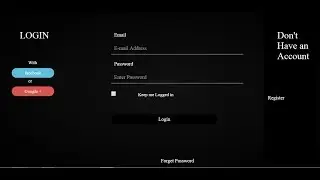 Bootstrap Login Form Example - Create Login Form Bootstrap - Bootstrap Transparent Login Form Code