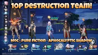 Mono Destruction 10P Team Showcase | Honkai Star Rail Indonesia