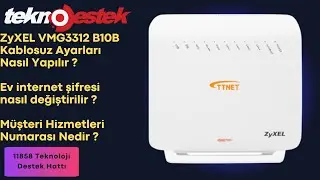 How to Adjust ZyXEL VMG3312 B10B Wireless Settings? How to change home internet password?