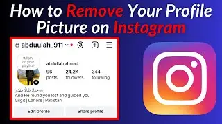 How to Remove Your Profile Picture on Instagram (2025) | Delete Your Instagram Profile Picture