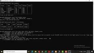 data manipulation language, untuk membuat query insert, updeate, delete, dan select dengan cmd