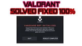 vanguard not initialized