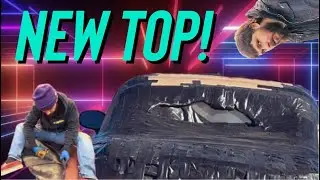 Installing a Soft top on my $100 Miata