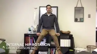 Richmond VA Chiropractor - Internal Hip Rotation