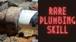 How to remove a cast iron lead joint (Revised/Re-edited)