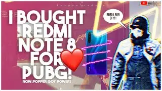 I BOUGHT REDMI NOTE 8 FOR PUBG! GAMEPLAY