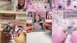 packing kpop photocards || asmr tiktok compilation ⛩