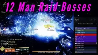 Destiny 2 - 12 Man Raid Bosses