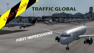 FSX / P3D Early Access First Impressions Review - Just Flight Traffic Global