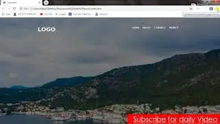 Build a Complete Responsive Website   HTML, CSS & JAVASCRIPT Tutorial