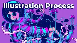 Fantasy Illustration - Drawing a Character  in Adobe Illustrator CC