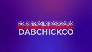 Trendy Typography Effect Techniques | Text Video | Dabchickco
