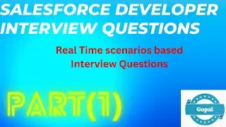 Real Time Salesforce Developer Interview Questions Answers ! Salesforce! Part (1)