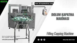 DOLUM KAPATMA MAKİNASI - FILLING CAPPING MACHINE