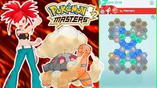 INSANE 1 BAR DPS! FLANNERY & TORKOAL SYNC GRID BUILD GUIDE! | Pokemon Masters