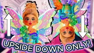 *FAILED*I ONLY played UPSIDE DOWN in Roblox-Dress to Impress