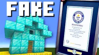 Ridiculously Fake Minecraft World Records