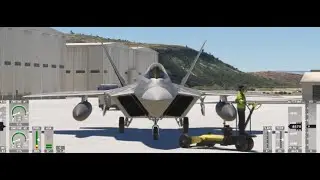 F22A Raptor How To Start Engines (Sounds Are Amazing)