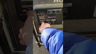 Honda generator cold
