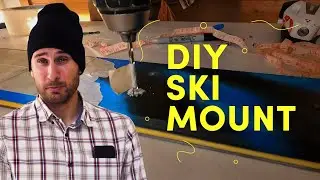 How to Mount Skis Without a Jig