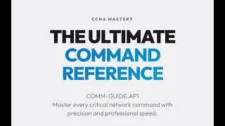 Master CCNA Fast | 200-301 Portable Command Guide (Cisco CLI Made Easy)