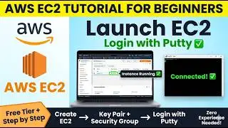 Create Your First AWS EC2 Instance | Complete Beginner Guide | Free Tier 2026 | AWS EC2 Launch