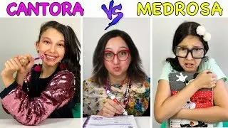 TIPOS DE CRIANÇAS NA ESCOLA #1 CANTORA VS MEDROSA | Luluca