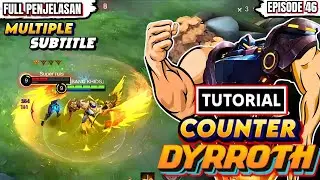 URANUS GAMEPLAY❗TUTORIAL COUNTER DYRROTH || URANUS BEST BUILD 2024.MLBB/MOBILE LEGENDS