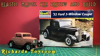 Plastic Model Kit Review and Build 1932 Ford Street Rod