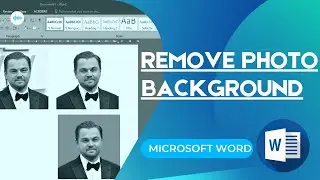 Remove Background from Photo using Microsoft Word