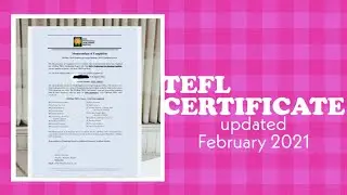 UPDATE TEFL EXAM  FEB 2021 || VAN NADZ
