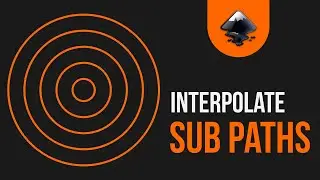 Interpolate Sub Path in Inkscape #shorts