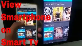 Connecting Smart Tv to phone | Amazon Prime Videos on Sony with out App