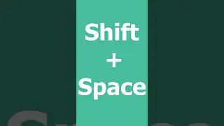 Important Shortcut keys of Excel ! 