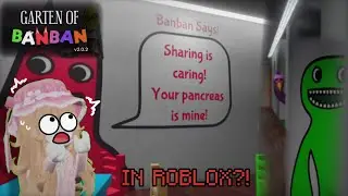 GARTEN OF BANBAN IN ROBLOX?!🧸(HORROR)|Full gameplay+ft. my lil Brother|Roblox