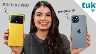 Por que o Poco X6 PRO é melhor que o iPhone 15? comparativo