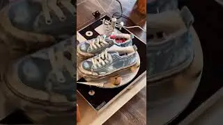 Love those Diesel denim sneakers