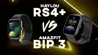 Haylou RS 4 Plus VS Amazfit BIP 3 Smartwatch Comparison Review 2022 |  Which One is Value For Money?