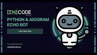 🐍 Python & Aiogram 🤖 - ECHO Bot