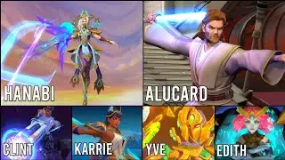UPCOMING 7 NEW SKINS | HANABI COLLECTOR | CLINT STARLIGHT | ALUCARD STARWARS SKIN